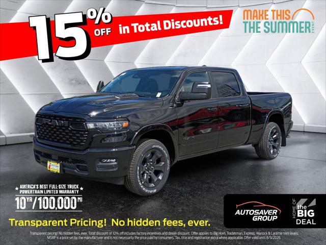 2026 Ram 1500 Big Horn Crew Cab 4x4 6'4" Box for sale in Littleton, NH