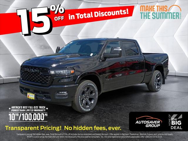2026 Ram 1500 Big Horn Crew Cab 4x4 6'4" Box for sale in Littleton, NH