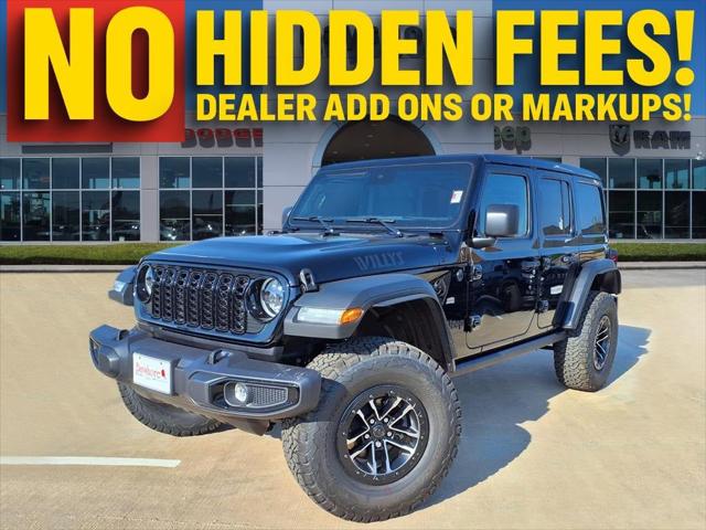 2025 Jeep Wrangler WRANGLER 4-DOOR WILLYS 2025 Jeep Wrangler WRANGLER 4-DOOR WILLYS