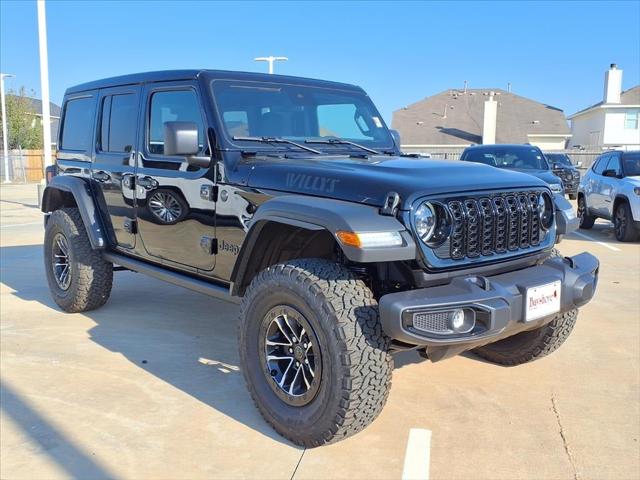 2025 Jeep Wrangler WRANGLER 4-DOOR WILLYS 2025 Jeep Wrangler WRANGLER 4-DOOR WILLYS