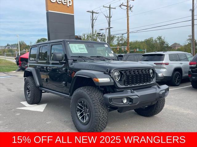 2025 Jeep Wrangler WRANGLER 4-DOOR WILLYS 2025 Jeep Wrangler WRANGLER 4-DOOR WILLYS