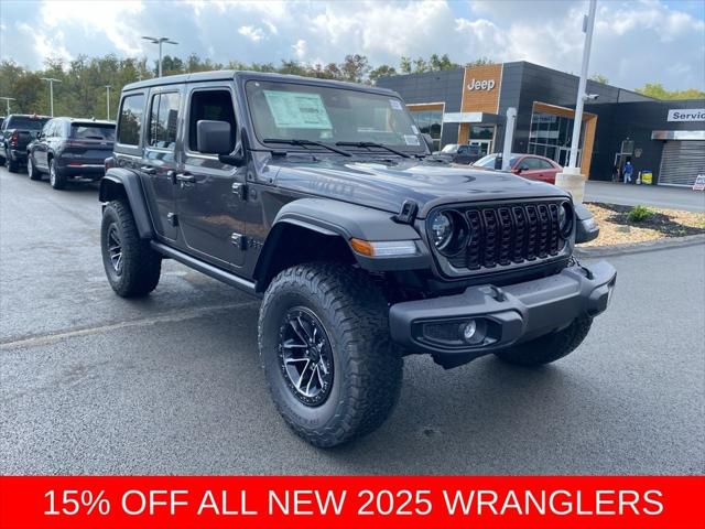 2025 Jeep Wrangler WRANGLER 4-DOOR WILLYS 2025 Jeep Wrangler WRANGLER 4-DOOR WILLYS