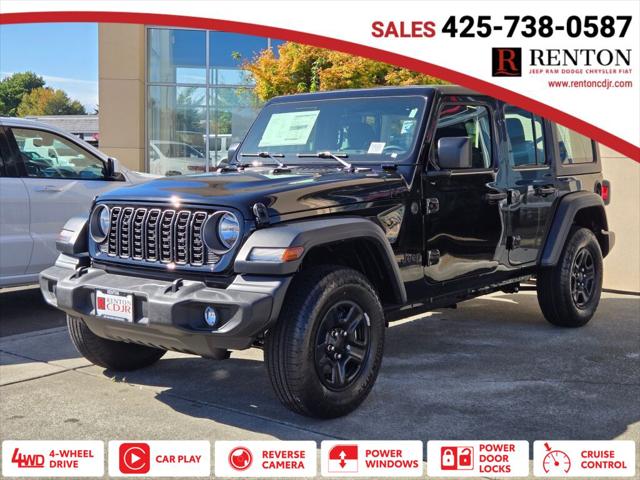 2025 Jeep Wrangler WRANGLER 4-DOOR SPORT 2025 Jeep Wrangler WRANGLER 4-DOOR SPORT