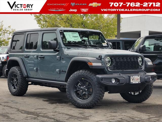 2025 Jeep Wrangler WRANGLER 4-DOOR WILLYS 2025 Jeep Wrangler WRANGLER 4-DOOR WILLYS