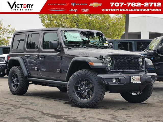 2025 Jeep Wrangler WRANGLER 4-DOOR WILLYS 2025 Jeep Wrangler WRANGLER 4-DOOR WILLYS