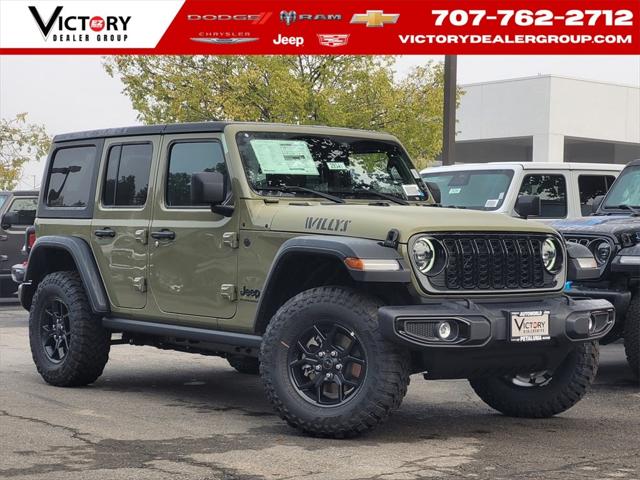 2025 Jeep Wrangler WRANGLER 4-DOOR WILLYS 2025 Jeep Wrangler WRANGLER 4-DOOR WILLYS