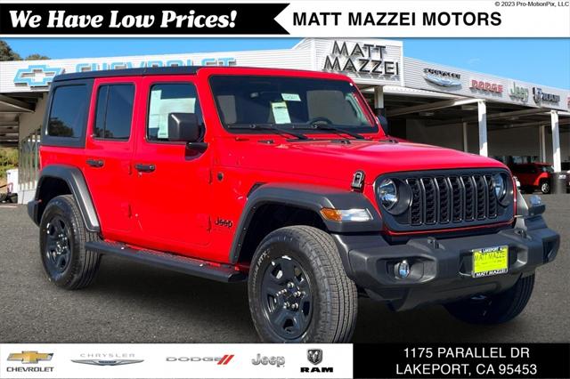 2025 Jeep Wrangler WRANGLER 4-DOOR SPORT 2025 Jeep Wrangler WRANGLER 4-DOOR SPORT