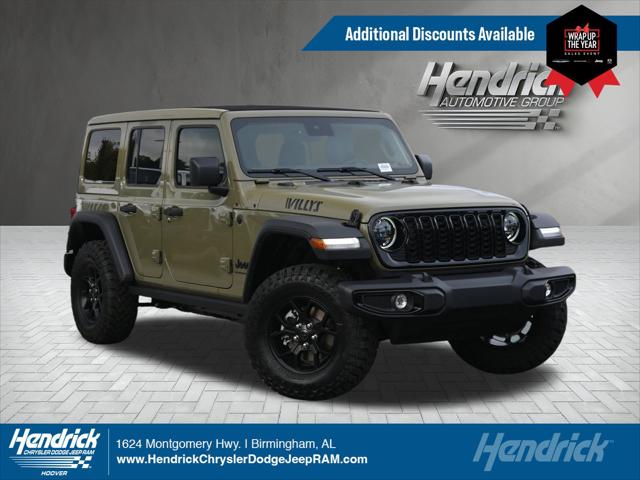 2025 Jeep Wrangler WRANGLER 4-DOOR WILLYS 2025 Jeep Wrangler WRANGLER 4-DOOR WILLYS