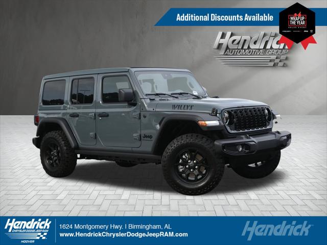 2025 Jeep Wrangler WRANGLER 4-DOOR WILLYS 2025 Jeep Wrangler WRANGLER 4-DOOR WILLYS
