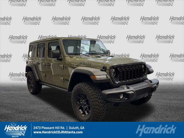 2025 Jeep Wrangler WRANGLER 4-DOOR WILLYS