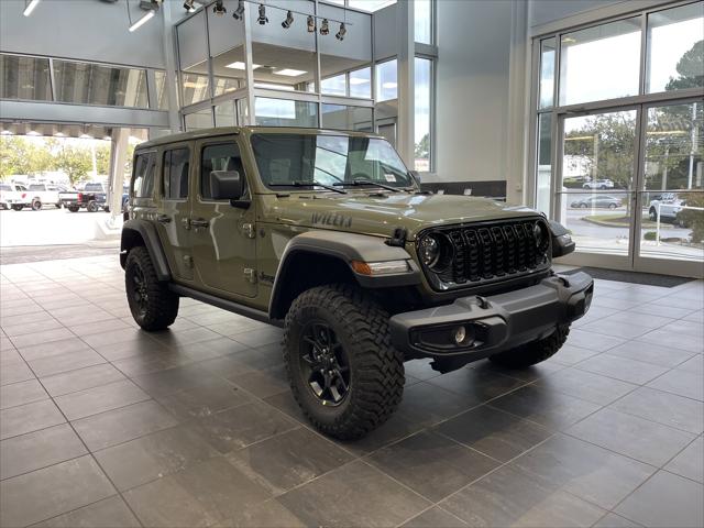 2025 Jeep Wrangler WRANGLER 4-DOOR WILLYS 2025 Jeep Wrangler WRANGLER 4-DOOR WILLYS