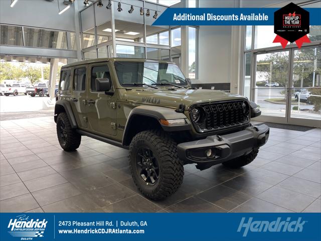 2025 Jeep Wrangler WRANGLER 4-DOOR WILLYS 2025 Jeep Wrangler WRANGLER 4-DOOR WILLYS