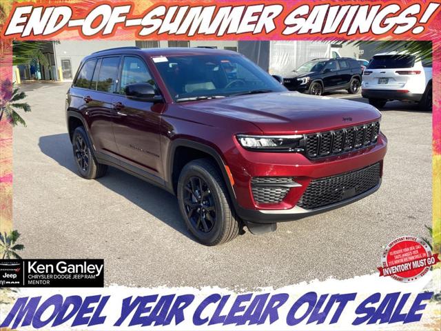 2025 Jeep Grand Cherokee GRAND CHEROKEE ALTITUDE X 4X4 2025 Jeep Grand Cherokee GRAND CHEROKEE ALTITUDE X 4X4