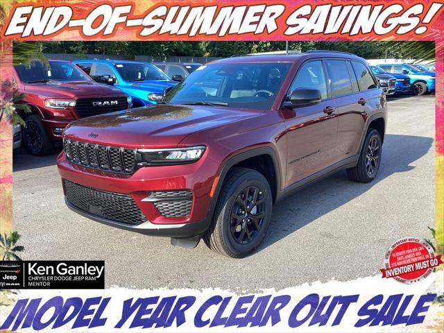 2025 Jeep Grand Cherokee GRAND CHEROKEE ALTITUDE X 4X4 2025 Jeep Grand Cherokee GRAND CHEROKEE ALTITUDE X 4X4