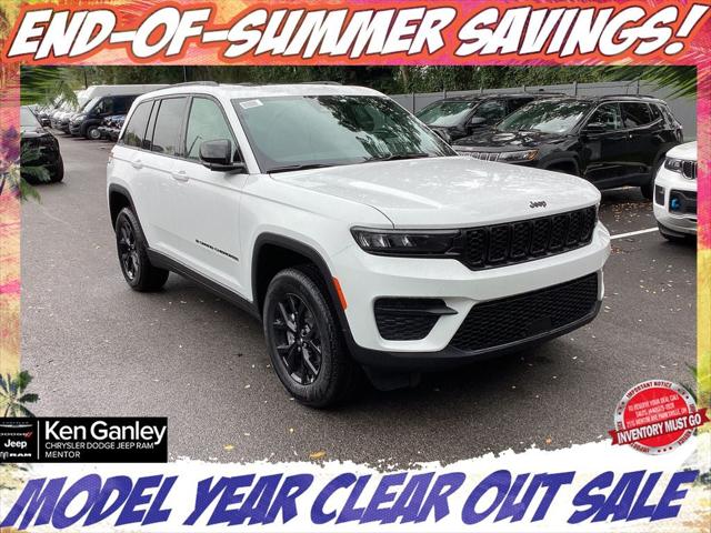 2025 Jeep Grand Cherokee GRAND CHEROKEE ALTITUDE X 4X4 2025 Jeep Grand Cherokee GRAND CHEROKEE ALTITUDE X 4X4