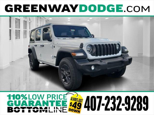 2025 Jeep Wrangler WRANGLER 4-DOOR SPORT S