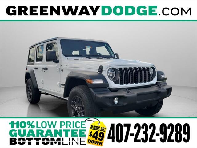 2025 Jeep Wrangler WRANGLER 4-DOOR SPORT S