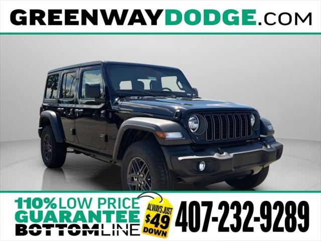 2025 Jeep Wrangler WRANGLER 4-DOOR SPORT S