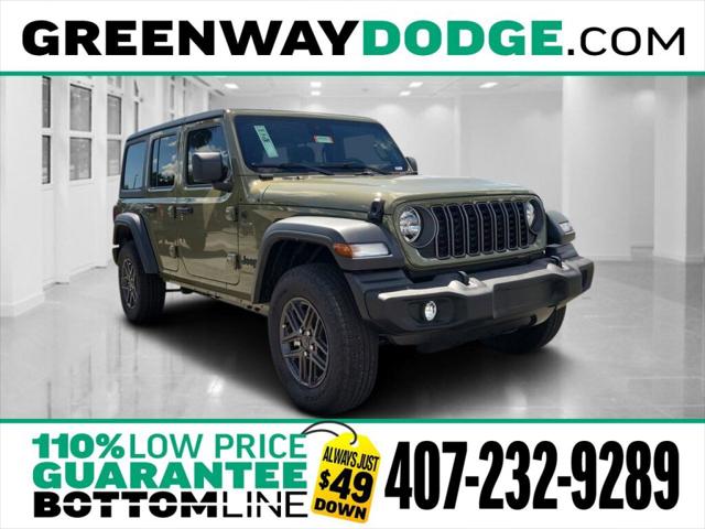 2025 Jeep Wrangler WRANGLER 4-DOOR SPORT S