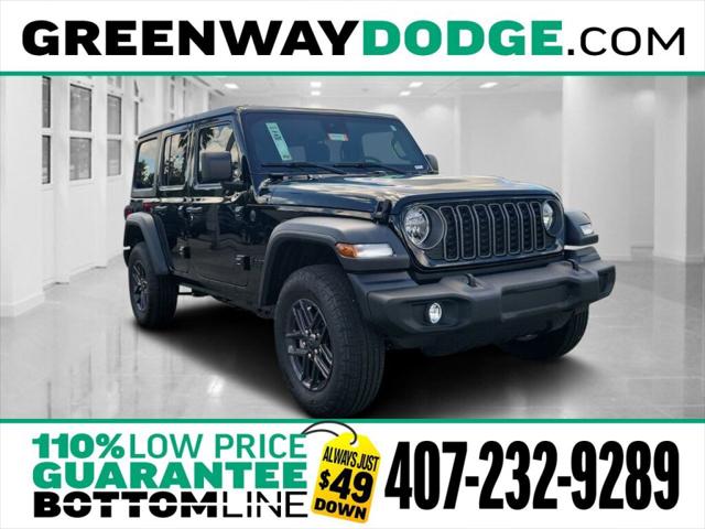 2025 Jeep Wrangler WRANGLER 4-DOOR SPORT S