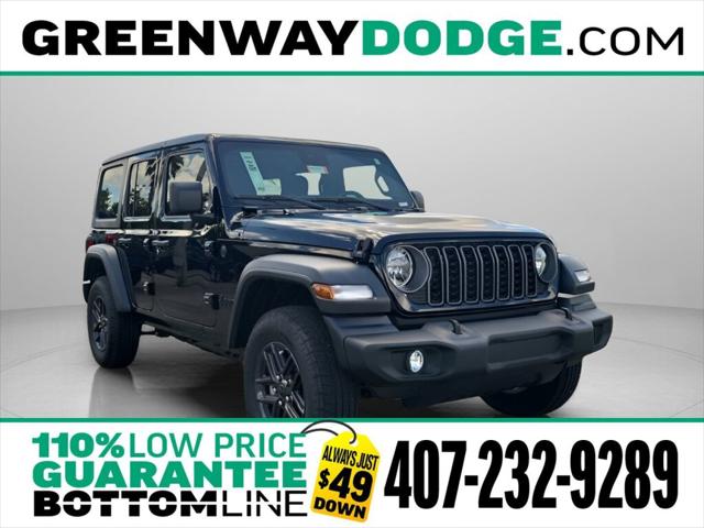 2025 Jeep Wrangler WRANGLER 4-DOOR SPORT S