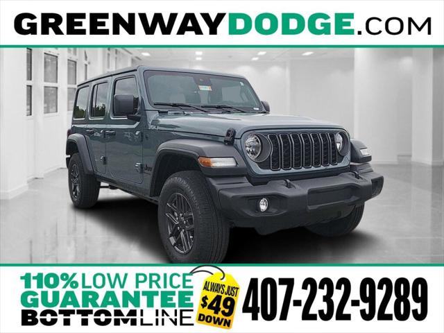 2025 Jeep Wrangler WRANGLER 4-DOOR SPORT S 2025 Jeep Wrangler WRANGLER 4-DOOR SPORT S