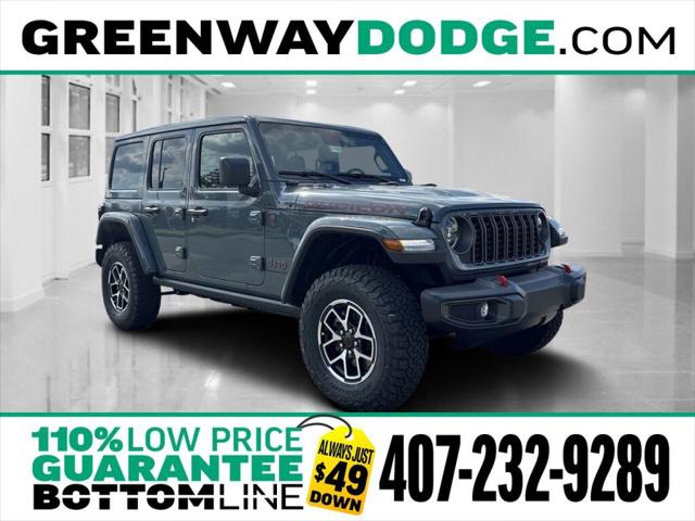 2025 Jeep Wrangler WRANGLER 4-DOOR RUBICON 2025 Jeep Wrangler WRANGLER 4-DOOR RUBICON