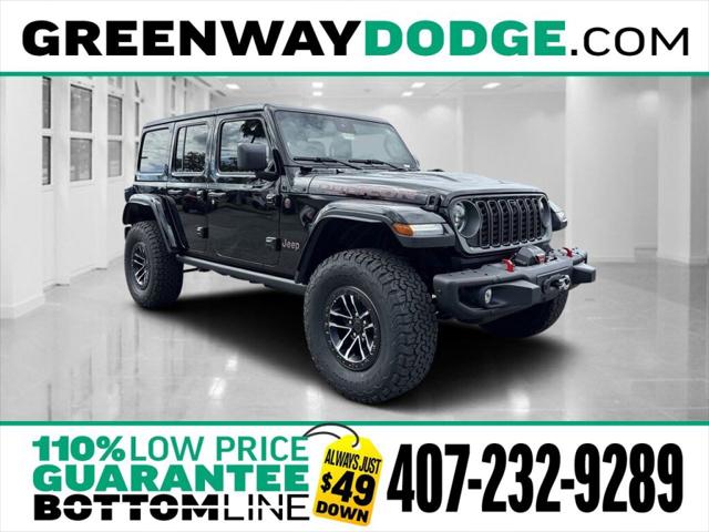 2025 Jeep Wrangler WRANGLER 4-DOOR RUBICON X