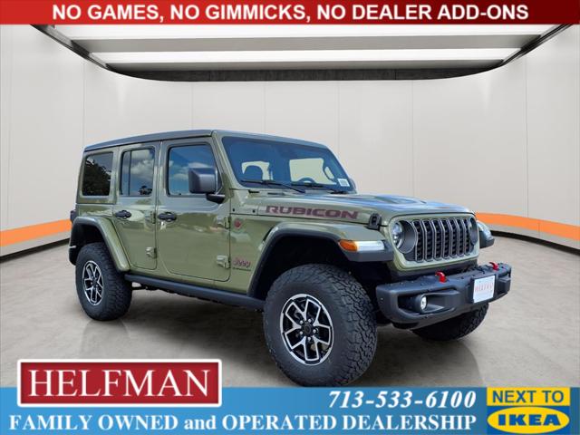 2025 Jeep Wrangler WRANGLER 4-DOOR RUBICON 2025 Jeep Wrangler WRANGLER 4-DOOR RUBICON