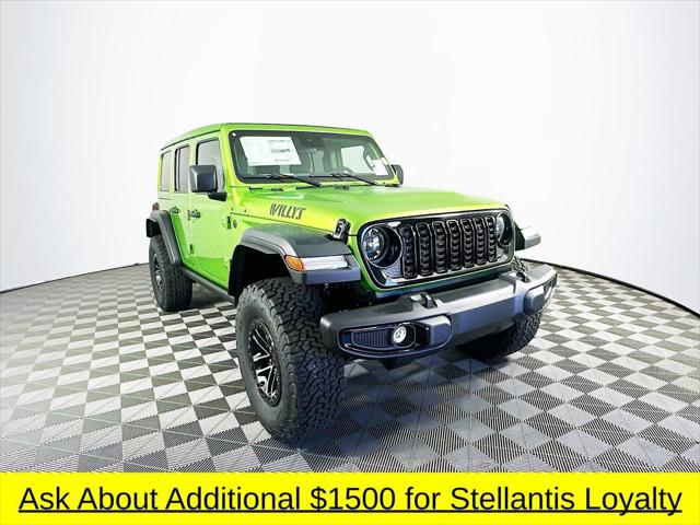 2025 Jeep Wrangler WRANGLER 4-DOOR WILLYS 2025 Jeep Wrangler WRANGLER 4-DOOR WILLYS