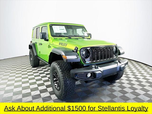 2025 Jeep Wrangler WRANGLER 4-DOOR WILLYS 2025 Jeep Wrangler WRANGLER 4-DOOR WILLYS