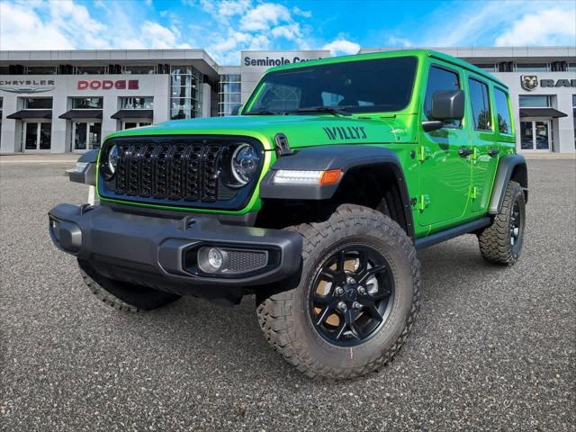 2025 Jeep Wrangler WRANGLER 4-DOOR WILLYS 2025 Jeep Wrangler WRANGLER 4-DOOR WILLYS