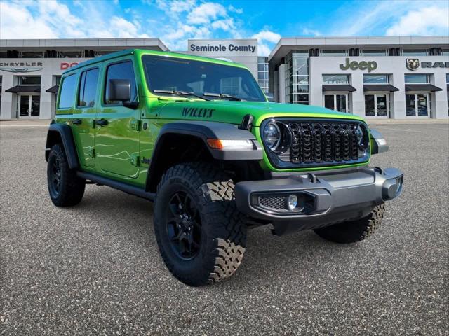 2025 Jeep Wrangler WRANGLER 4-DOOR WILLYS 2025 Jeep Wrangler WRANGLER 4-DOOR WILLYS