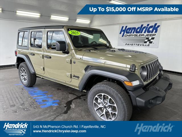 2025 Jeep Wrangler WRANGLER 4-DOOR SPORT S