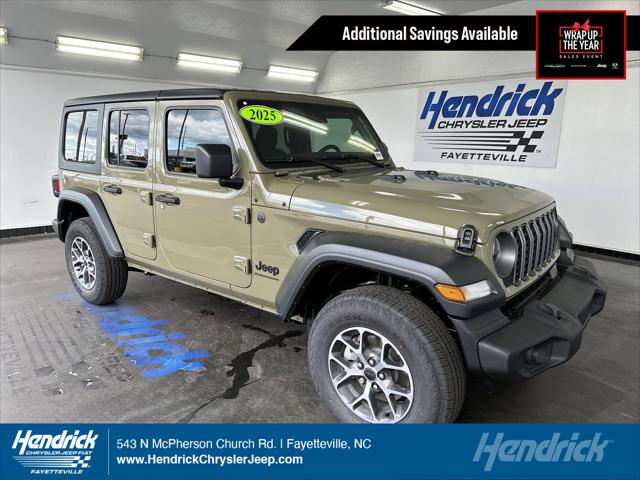 2025 Jeep Wrangler WRANGLER 4-DOOR SPORT S 2025 Jeep Wrangler WRANGLER 4-DOOR SPORT S