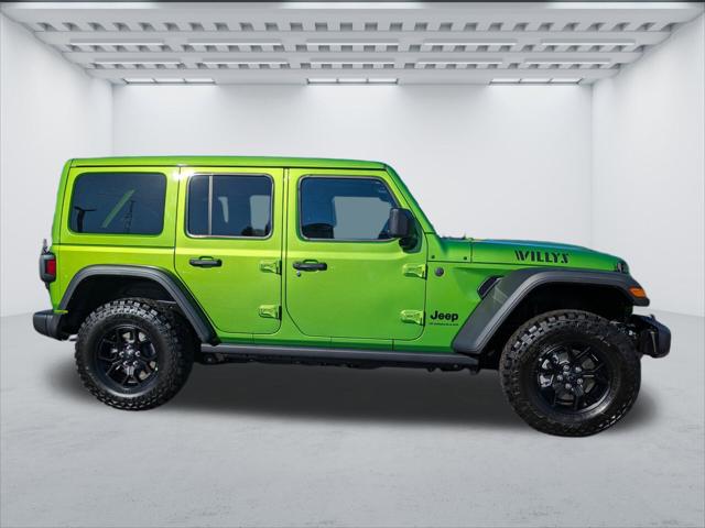 2025 Jeep Wrangler WRANGLER 4-DOOR WILLYS 2025 Jeep Wrangler WRANGLER 4-DOOR WILLYS
