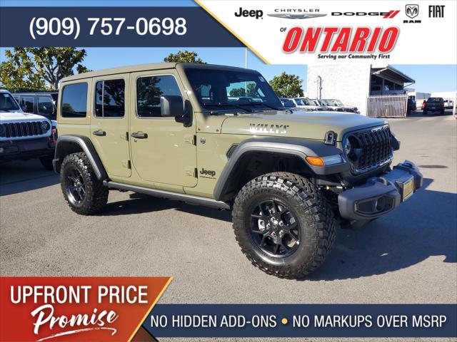2025 Jeep Wrangler WRANGLER 4-DOOR WILLYS 2025 Jeep Wrangler WRANGLER 4-DOOR WILLYS