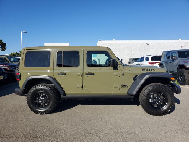 2025 Jeep Wrangler WRANGLER 4-DOOR WILLYS 2025 Jeep Wrangler WRANGLER 4-DOOR WILLYS