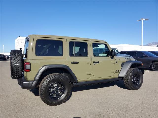 2025 Jeep Wrangler WRANGLER 4-DOOR WILLYS 2025 Jeep Wrangler WRANGLER 4-DOOR WILLYS