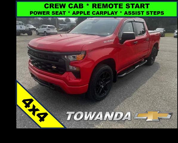 2024 Chevrolet Silverado 1500 4WD Crew Cab Short Bed Custom 2024 Chevrolet Silverado 1500 4WD Crew Cab Short Bed Custom