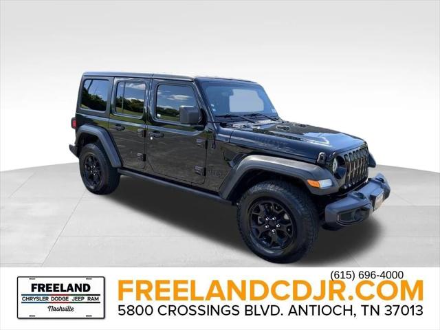 2021 Jeep Wrangler Unlimited Willys 4x4 2021 Jeep Wrangler Unlimited Willys 4x4