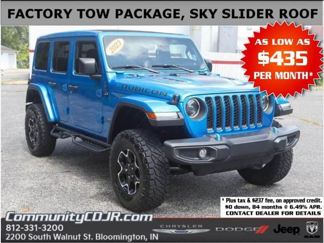 2023 Jeep Wrangler 4xe Rubicon 4x4