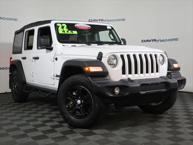 2022 Jeep Wrangler Unlimited Sport S 4x4