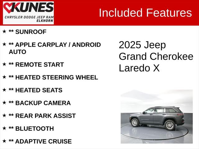 2025 Jeep Grand Cherokee GRAND CHEROKEE LAREDO X 4X4