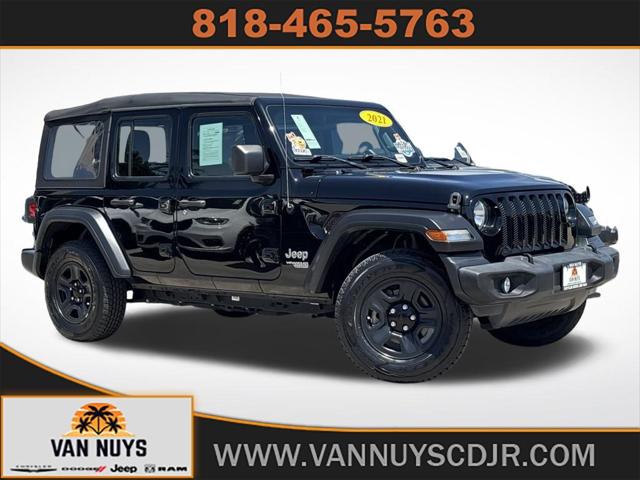 2021 Jeep Wrangler Unlimited Sport 4x4 2021 Jeep Wrangler Unlimited Sport 4x4