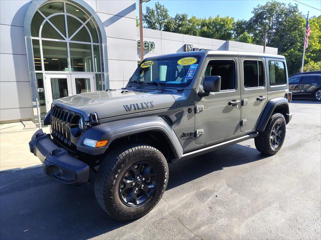 2022 Jeep Wrangler Unlimited Willys Sport 4x4 2022 Jeep Wrangler Unlimited Willys Sport 4x4