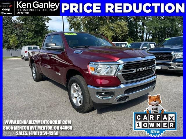 2022 RAM 1500 Big Horn Quad Cab 4x4 64 Box