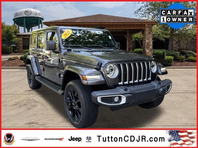 2021 Jeep Wrangler 4xe Unlimited Sahara 4x4