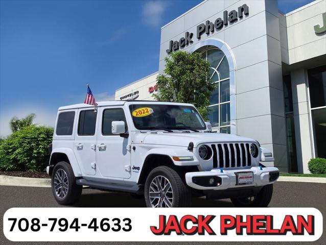 2022 Jeep Wrangler 4xe Unlimited High Altitude 4x4