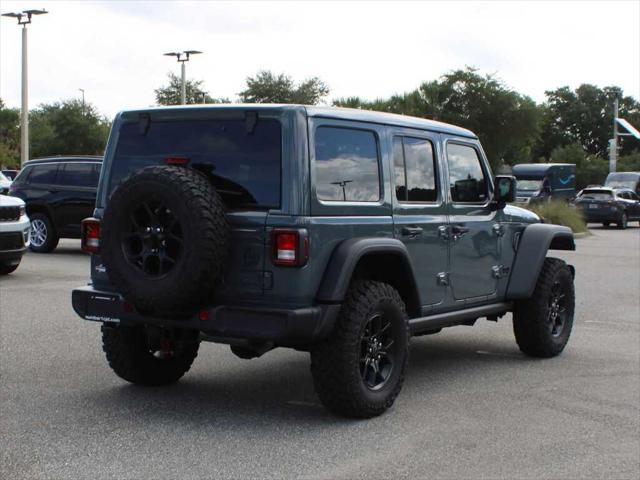 2025 Jeep Wrangler WRANGLER 4-DOOR WILLYS 2025 Jeep Wrangler WRANGLER 4-DOOR WILLYS